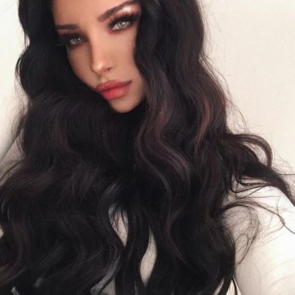 Dark Brown Wavy Lace Front Wig 22-24 inches!!